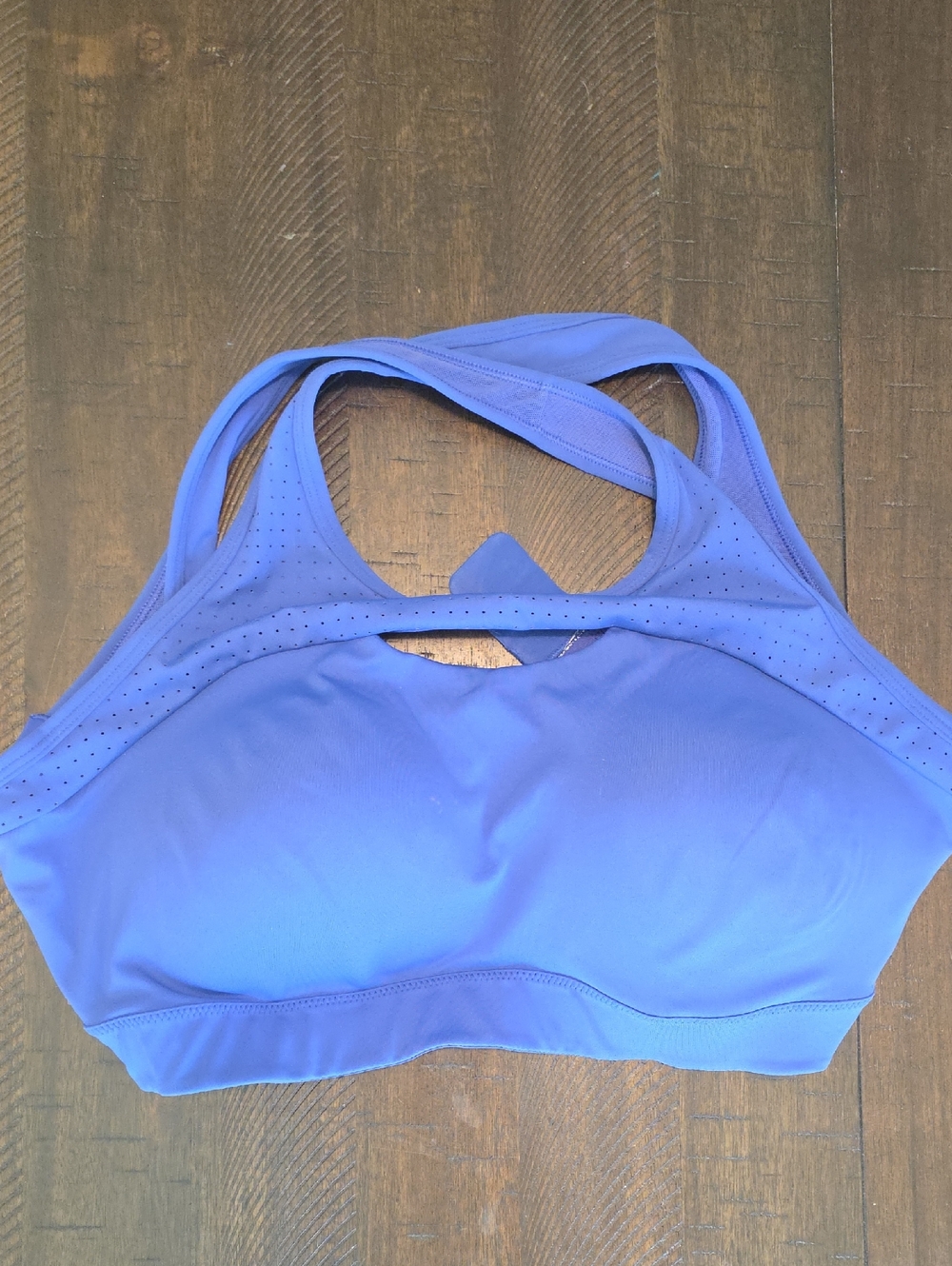 Racerback Performance Sports Bra - Periwinkle